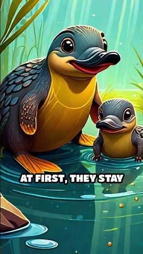 How Baby Platypus Learn to Swim Underwater