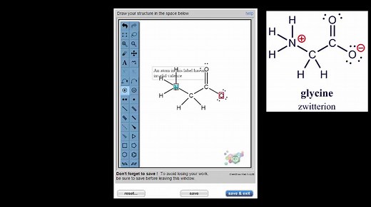 Connect ChemDraw: Drawing Bonds and Adding Atom Labels with Lone Pairs and Charges