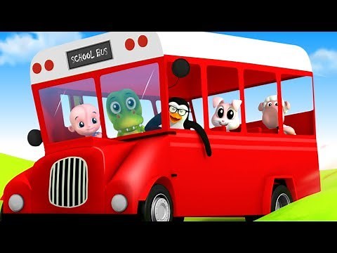 Wheels On The Bus | Nursery Rhymes Songs For Babies | Kids Song For Children