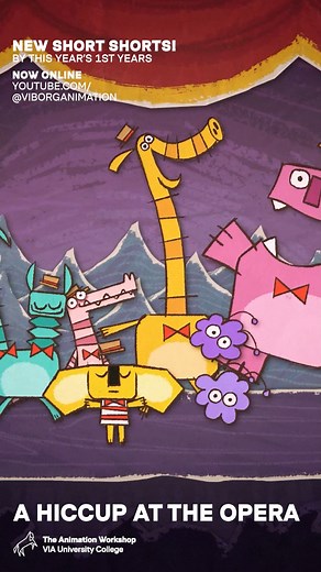 Check out this year's Short Short Films, made by our fantastic 1st years! 👑 Eight projects have come to life this year, and over the coming week, we'll share a snippet of one each day. But better yet, you can watch them online on our YouTube or VIMEO! 🥰 The 1st-year 'Short Short Film' project is a 2D animated short film collab between students at TAW's Character Animation and Computer Graphic Art programmes. Six to eight students work together on their projects for just 5 weeks. The films are 