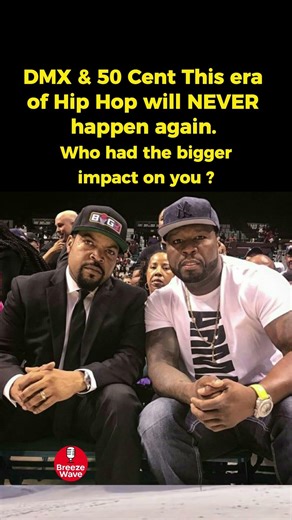 🎤DMX vs. 50 Cent — who had the bigger impact on you? #DMX #50Cent #HipHopLegends #shorts
