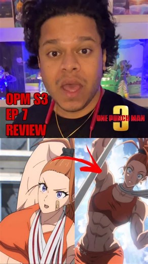 Jay | Dragon Ball | Anime | Otaku | Critic | Mumbai | India on Instagram: "One Punch Man Season 3 Episode 7 Review. 😍🫣 Good Pacing This Episode Focuses on Class A Heroes Huge Battle Alert! Upcoming Episode Will Feature Class S Heroes Going All in! This Episode Still Suffers From Poor Direction And Animation! #onepunchman #onepunchmanseason3episode7 #opmseason3 #onepunchmananime #jcstaff #onepunchmansaitama #onepunchmanthestrongest #animereview #animerecommendation #saitama #fubuki #tatsumaki #