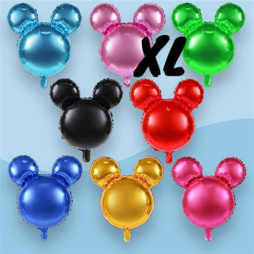 Mouse Head Balloons Birthday Party Balloons XL 26” - Etsy
