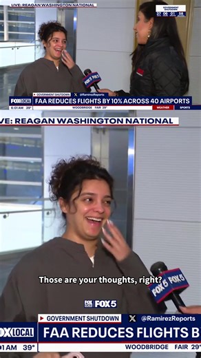 14K views · 42 reactions | The FAA’s unprecedented order to reduce flights nationwide amid the record-long government shutdown went into effect Friday morning. | Fox 5 DC | Facebook