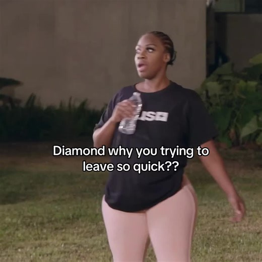 Not diamond making a quick stage exit #baddiesusa ##baddies #zeusnetwork