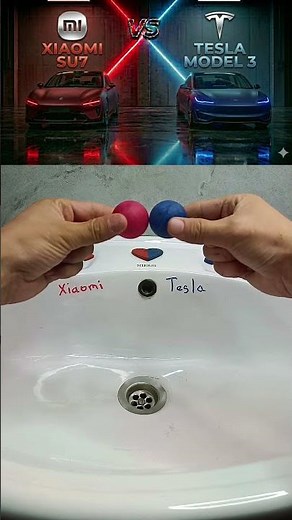 Xiaomi SU7 vs Tesla Model 3 | Ultimate EV Battle! ⚡️🏎️