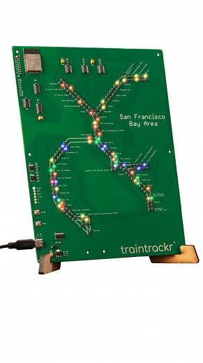 BART Real-Time Train Locations | Traintrackr