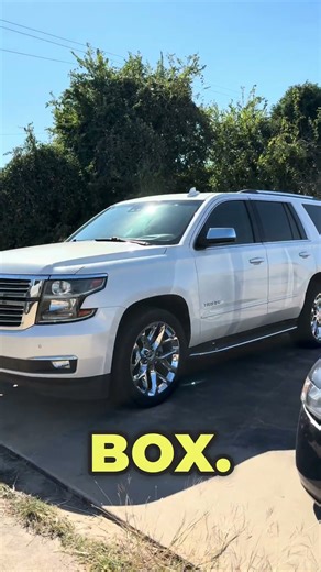 Tahoe Box SUV behind 3rd row Sub Enclosure, ported for 2-10” or 2-12” subs. Kicker CVR bass hard