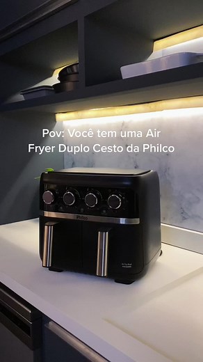 Air Fryer Duplo Cesto da Philco: Prática e Elegante para sua Cozinha