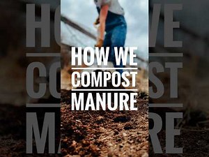 Super simple guide to composting animal manure / How we (HOT) compost