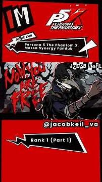 P5X Messa Synergy Rank 1 English Dub (Part 1) | Persona 5 The Phantom X Fandub #persona5