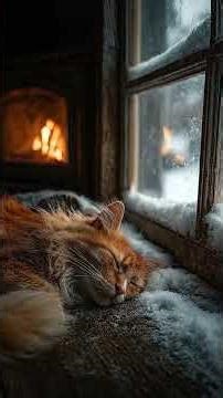 Warm Cozy Twilight Jazz for Cat Sleep 🐱 Relax Stress & Rest