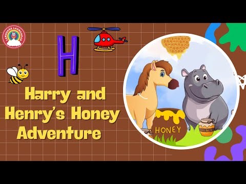 H for Honesty | Letter H | Moral Story | Honesty with Hedgehog, Hippopotamus, Horse, and Honeybee