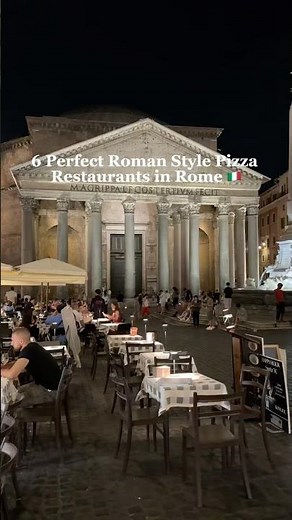 6 Roman pizza restaurants in Rome you can’t Miss 🇮🇹