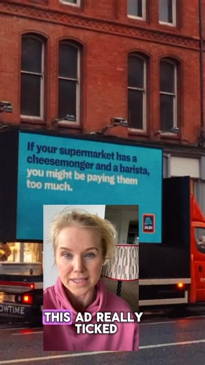 My issue with this ad is simply the attempt by Aldi to position themselves as superior to the other Irish supermarkets, as if they’re looking out for people more than the others are… Some may say it’s clever marketing, for me it just left a sour taste in my mouth. Firstly it’s an insult to small food producers, and to us consumers who care about buying quality food, to suggest that quality artisan food doesn’t belong in a supermarket (the cheesemongers in Dunnes reference) Secondly - the reality
