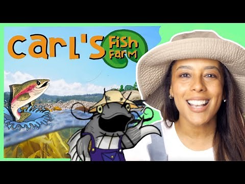 🔵Read Aloud Kids Book: Carl's Fish Farm: An Introduction to Aquaculture 🎣