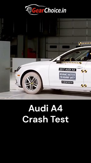 Audi A4 Crash Test 😱 | Is This Luxury Sedan Really Safe?