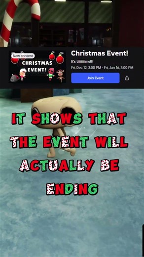 When does the Christmas Event END? #dandysworld