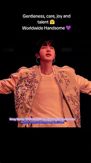 Everyone should have a friend like Jin 🥹 Song by ‪@btsonbeat‬ for Jin, on 13th anniversary #bts