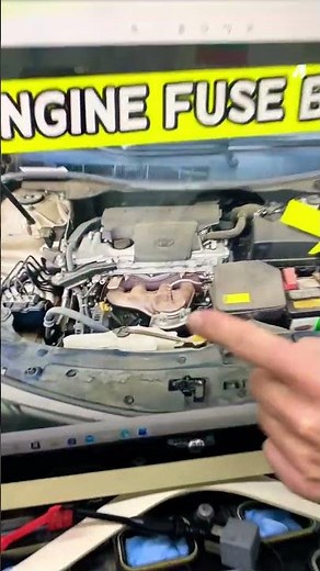 TOYOTA CAMRY Where’s O2 Sensor Fuse #toyota #toyotacamry #camry #fyp #shorts #viral #fuse #help