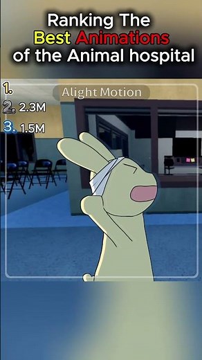 Ranking the best animations of Animal hospital #animation