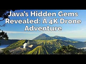 Exploring Indonesia's Heartland in 4K Drone Footage (Java Unveiled)