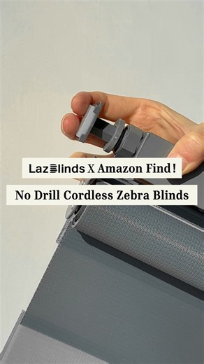 🌊 No Drill Zebra Shades. A perfect blend of unique design and no-drill installation! ✨ Special wave stripe design enhances home aesthetics. No-drill quick installation, ideal for renters and homeowners, leaves no marks and never damage walls. The lightfiltering zebra shades leaves gentle sunshine and good mood all the day, instantly refresh your room! Click the link in bio🔗 to learn more. #homedecor #interiordesign #homestyling #nodrill #nodrillblinds #homeupgrade #rollershades #homediy #windo