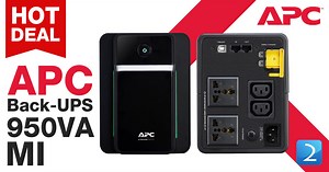 ช้อป [BX950MI-MS] APC Back-UPS 950VA MI ราคาถูก ซื้อออนไลน์ที่นี่ ส่งฟรี