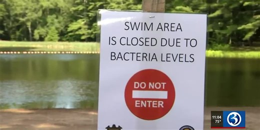 Some CT parks, ponds, and beaches closed due to bacteria levels