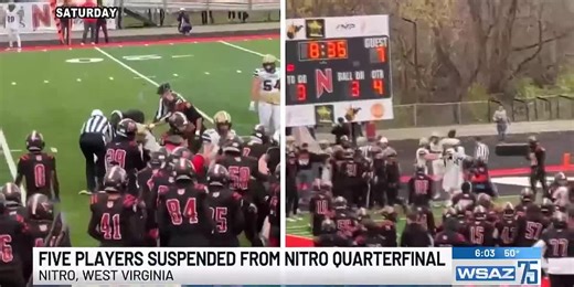 Five players suspended from Nitro’s quarterfinal