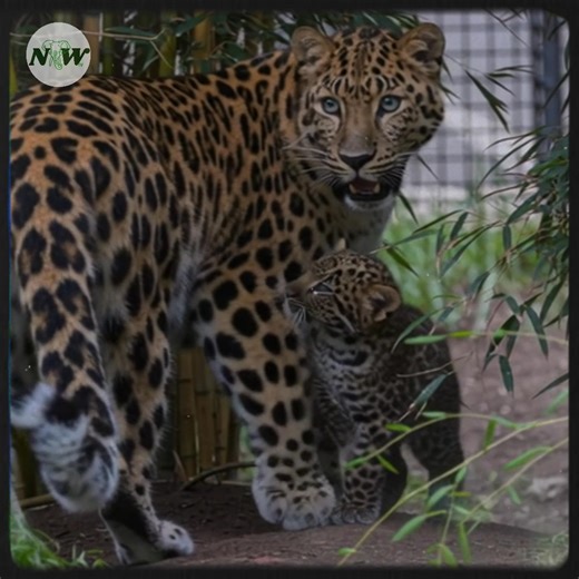 New life brings hope as endangered amur leopard welcomes cub—[Full story in 𝗰𝗼𝗺𝗺𝗲𝗻𝘁]👇 | Nature and Wildlife TV
