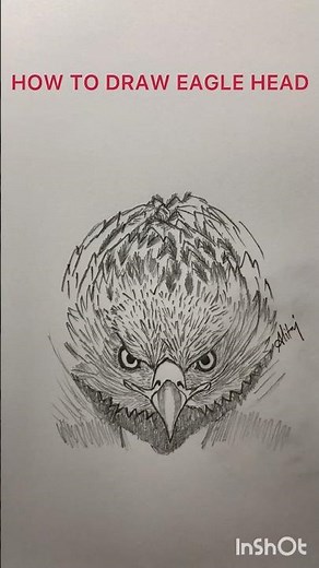 How to draw eagle head | Drawings tutorial | #sketch