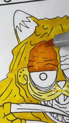 Desenhando SCP-3166 com Lorenzo e Garfield