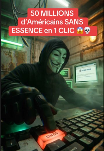 Mai 2021 : 1 email = 50M d'Américains sans essence 😱⛽ Le groupe DarkSide paralyse TOUT en 10 min 💀 → Stations vides → Chaos total → 4,4M$ en Bitcoin exigés Le FBI récupère l'argent... mais trop tard 🔥 Abonne-toi pour la suite 👀⚡ #cyberattaque #darkside #bitcoin #histoirevraie #fbi