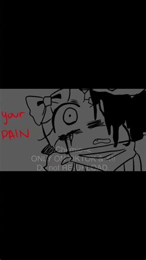 Half of me! Cr sound on tiktok! || #shellvision #dandysworld also another reupload🥹