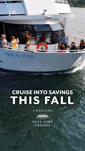 1.3K views · 16 reactions |  Gull Lake Cruises aren’t done yet! Fall...