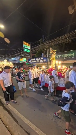 The Spiritual Beauty of Philippines Procession of Saints | Walking Tour Philippines Vlog 227 #shorts