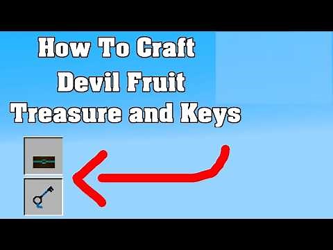 HOW TO CRAFT KEYS AND IRON / GOLD / DIAMANTS - TREASURE ( Minecraft One Piece ) TRUE PRIME PIECE 😱