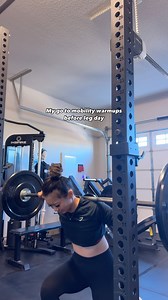 I can’t start my leg days without this mobility dynamic warmup. 💪 This warmup / dynamic stretch routine is great for loosening up tight hips and ankles, which is helpful for lower body exercises. Having more mobile hips and increased mobility makes you less prone to injury and improves form. 🏋️‍♂️ Remember to not skip your mobility work, it’s so important! Who’s trying this out next leg day? 💥🫶 | Proformance