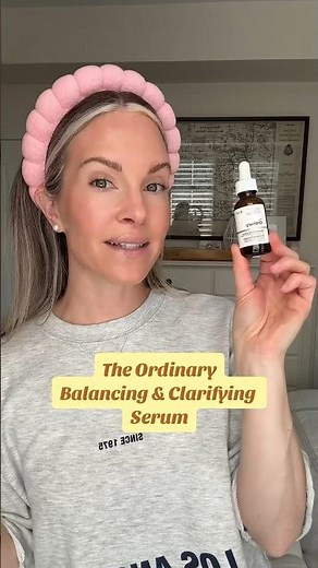 MINIMIZE PORE SIZE FAST! NEW ORDINARY BALANCING & CLARIFYING SERUM #shorts #theordinary #skincare