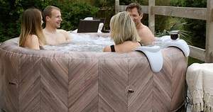 21 reactions · 4 comments | The new FERMO features a dashing herringbone pattern and brilliant white interior. This piece looks fantastic in the great outdoors with its natural colours and design. Featuring 164 air jets with additional bubble massage areas to target your shoulder and back. #enjoythemoment #mspa #hottub #spa #selfcare #relax #weekend | MSpa Hot Tub Global | Facebook