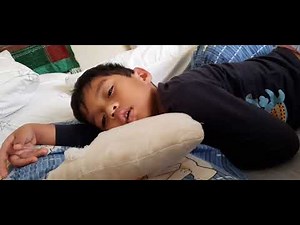 Wow anak kecil tidur siang ngorok, mata melek lirik kiri kanan & mulut mangab_Reynard Samosir