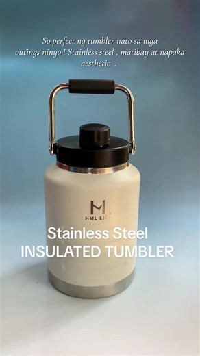 HML LIFE Insulated Tumbler 1.5L - Hot & Cold Stainless Steel