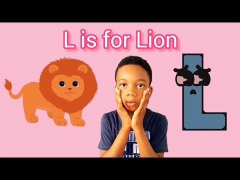 L Is for Lion 🦁 | Learn the Letter L | Alphabet for Kids