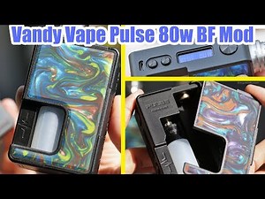 Unboxing the VandyVape Pulse 80W BF Mod with advanced chipset | Comparison | Elegomall.com