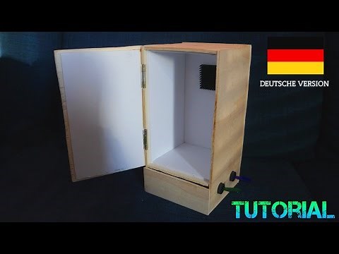 Mini Kühlschrank selber bauen Tutorial Peltier Element Kühlbox Thermoschrank Tutorial