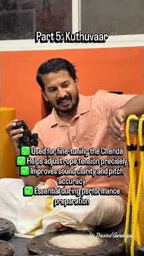 6 Major Parts of a Chenda Explained | Learn Chenda Basics | Kerala Traditional Drum