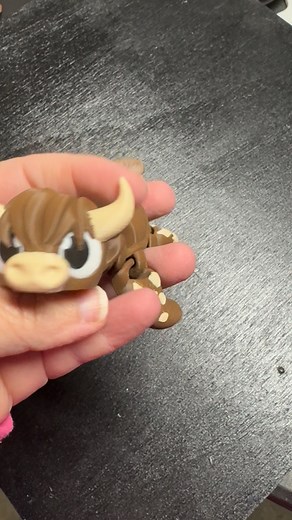 Check out the cutest little highland cow turtle! Who does not need one for these for a stocking stuffer! Check out on our etsy. https://123dprintingart.etsy.com #123dprinting #smallbusiness #highlandcow #turtles | 123D Printing | Facebook