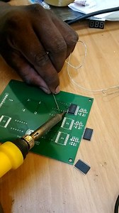 PCB Prototype Fabrication On Process #pcbassembly #pcbprototype #pcbmanufacturing #pcbdesign #pcbprototype #pcbdesigner #pcblayout #pcb #pcbengineering #pcbuilds | Rion Tech