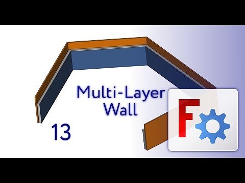 Freecad Arch - Creating a Multi layer Wall - 13